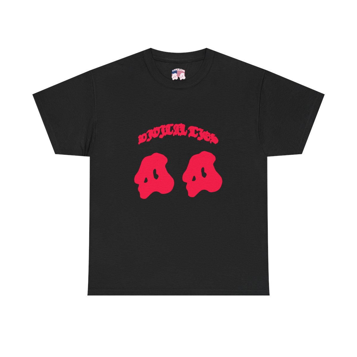 digital red heavy tee