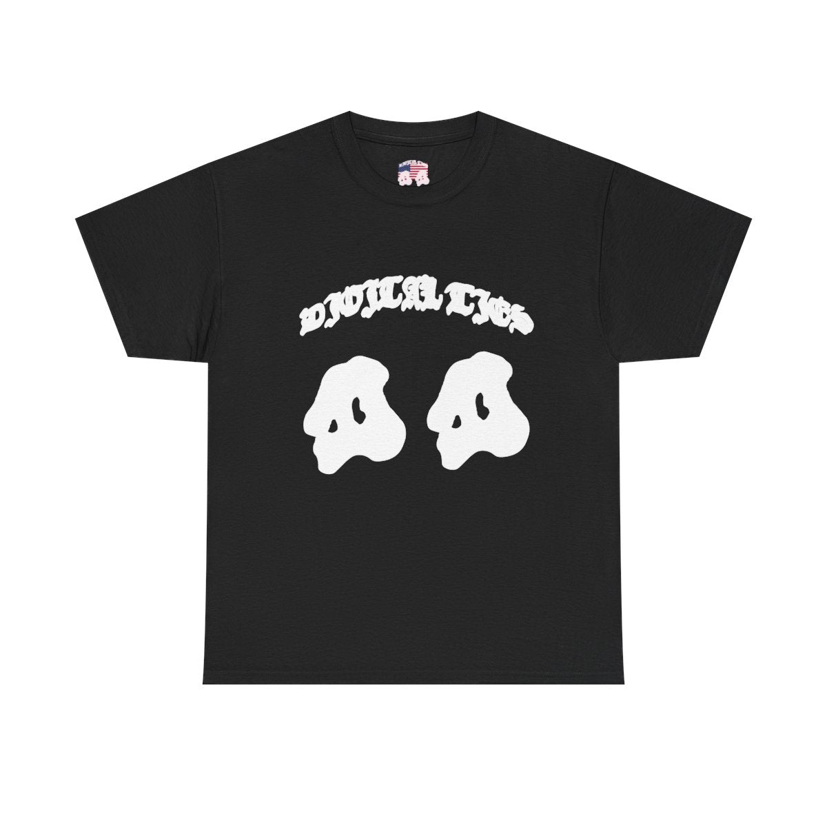 digital ties heavy logo tee