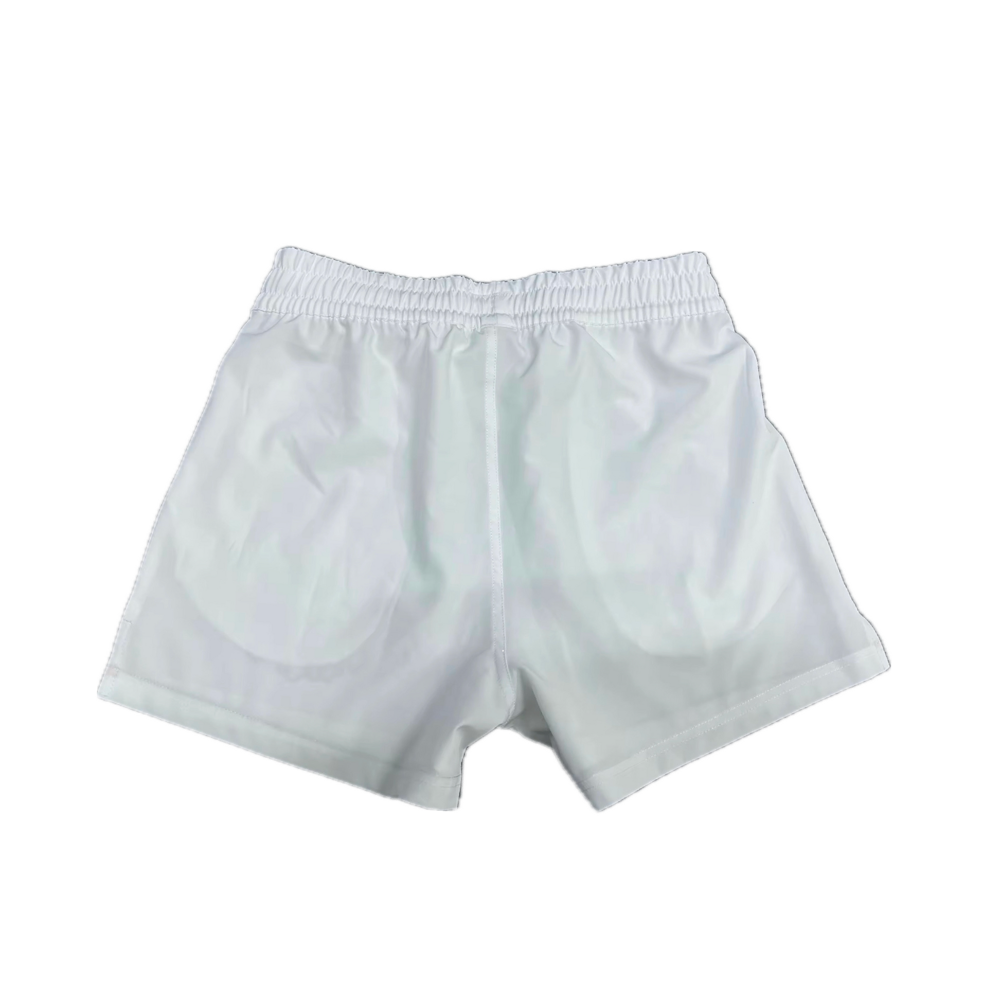 digital world swim shorts white