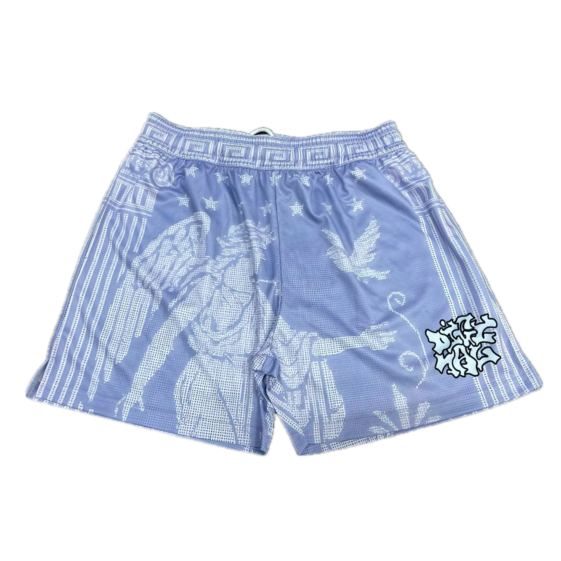 digital ties  victory mesh  shorts