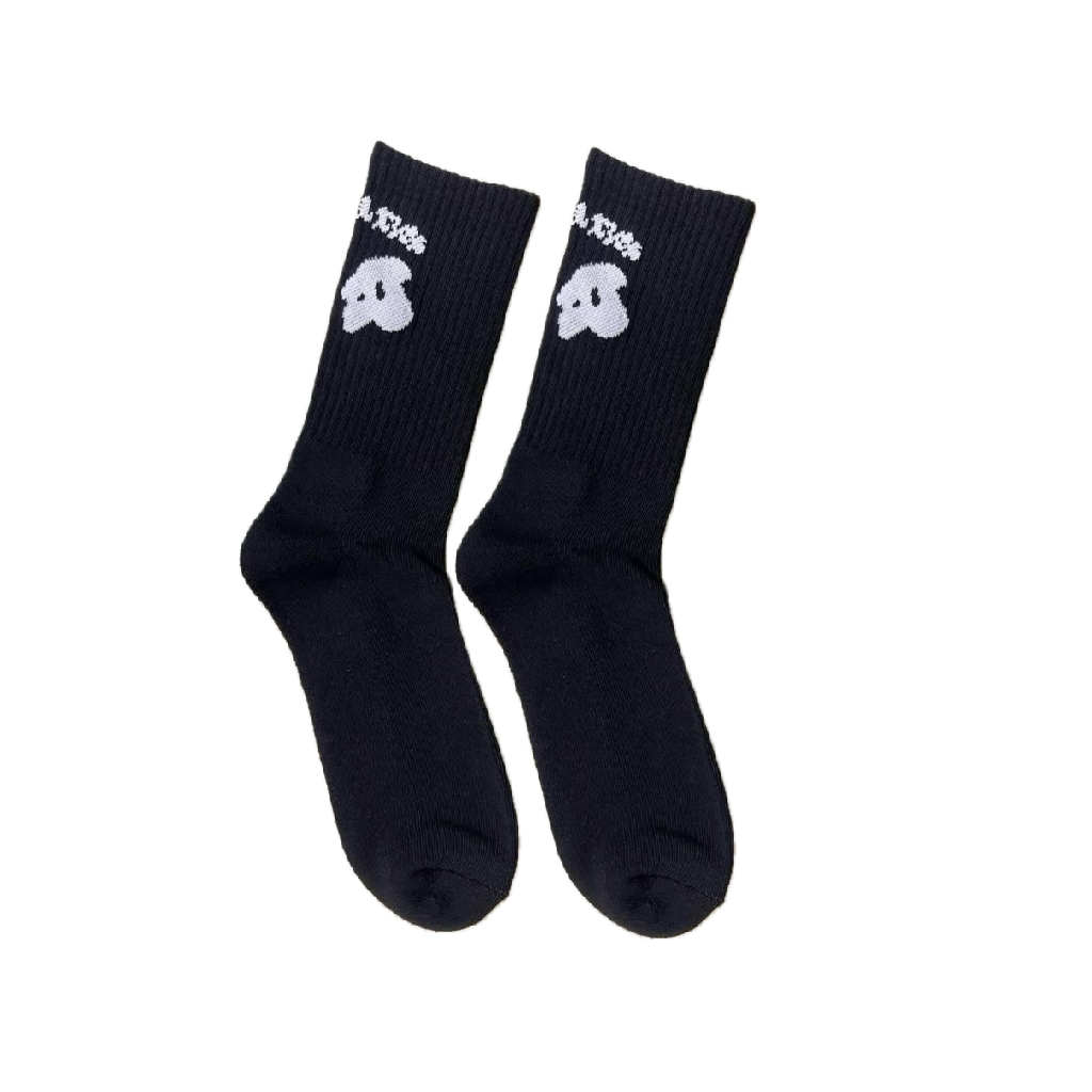 digital ties logo socks
