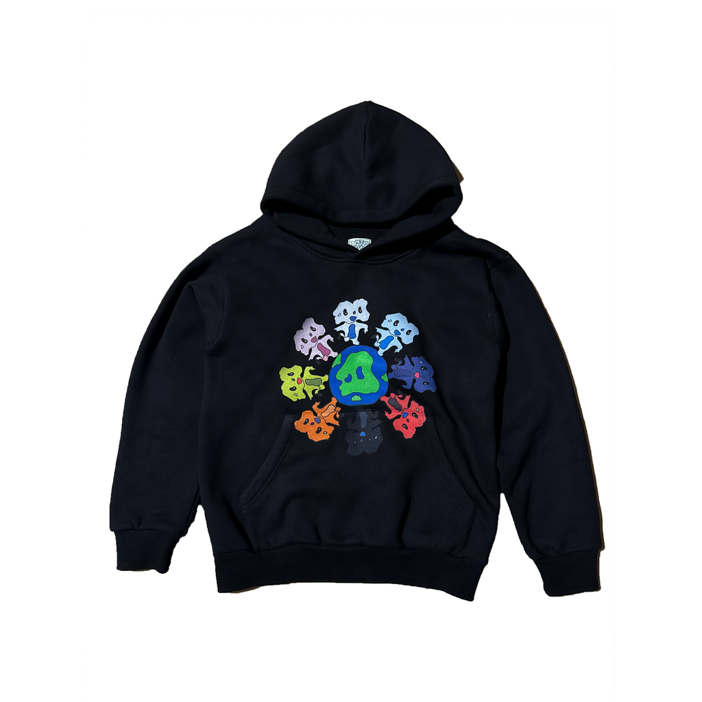 black hoodie ''digital world''